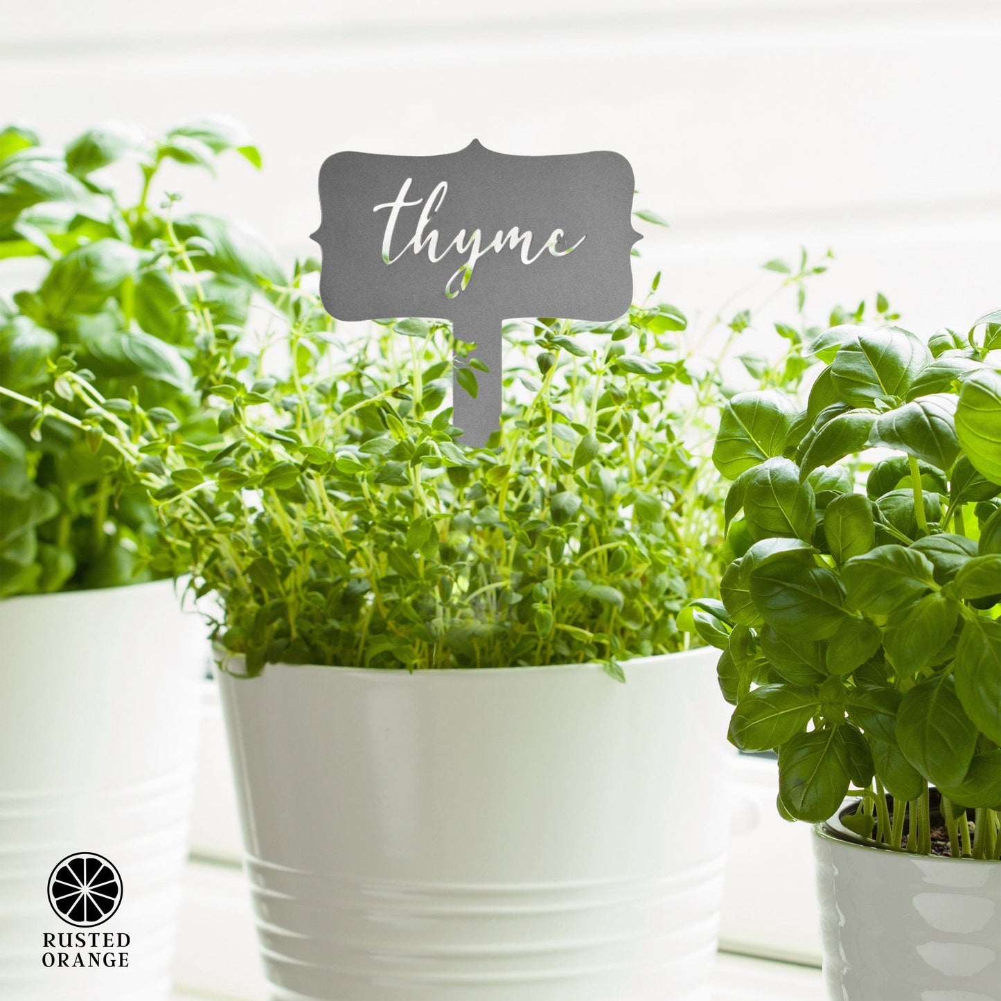 Window Garden Markers - Your Favorite 5 - Herb Garden Plant Identification Stakes
