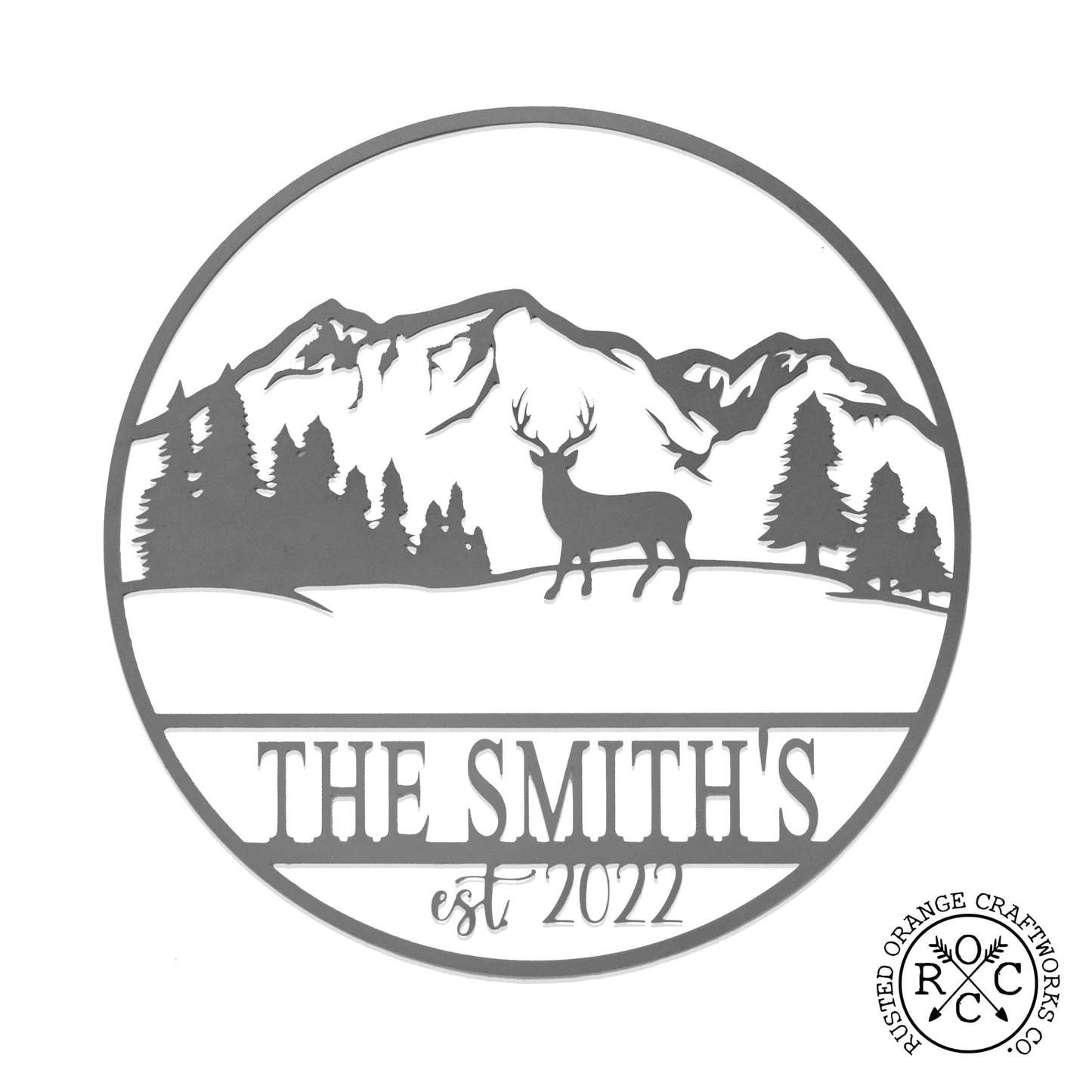High Country Big Game Established Name Sign
