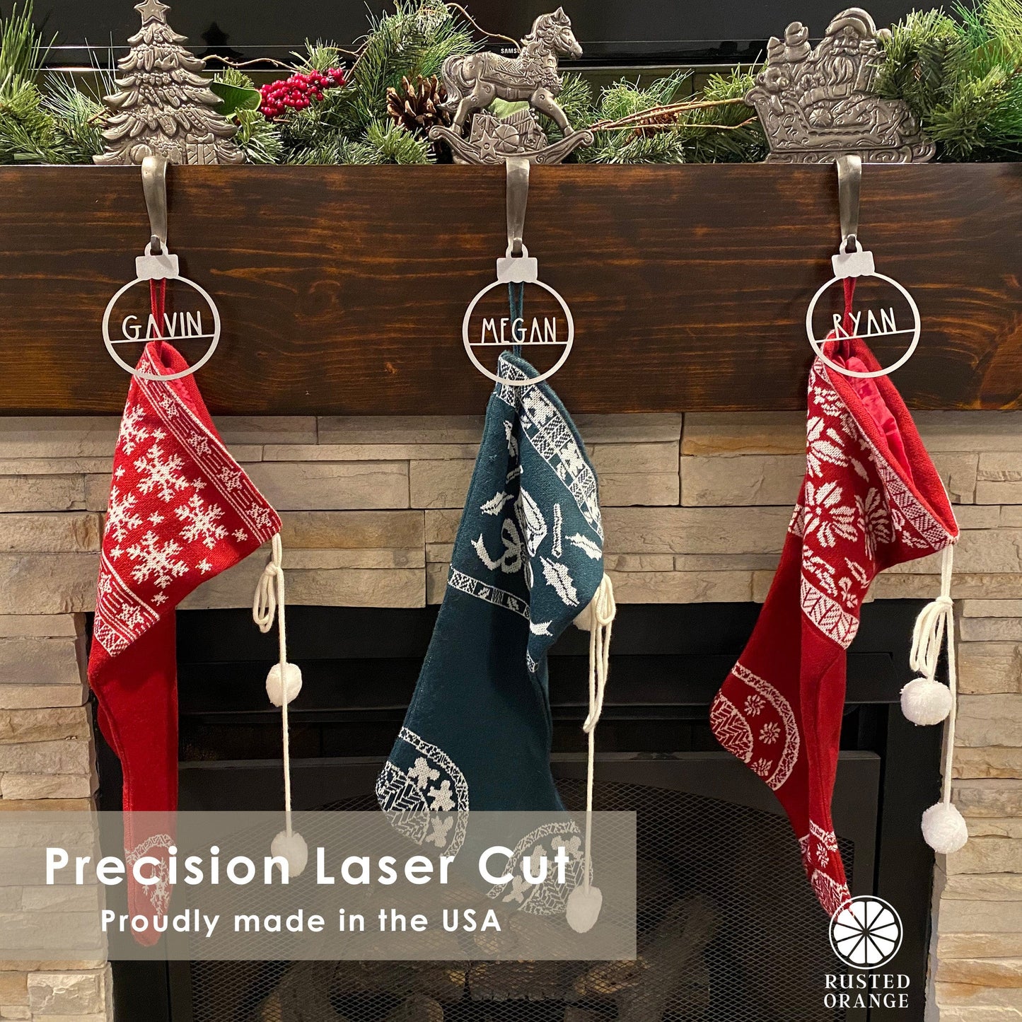 Amelia Jane Ornament - 2 Please - Customized Christmas Ornament for Christmas Tree