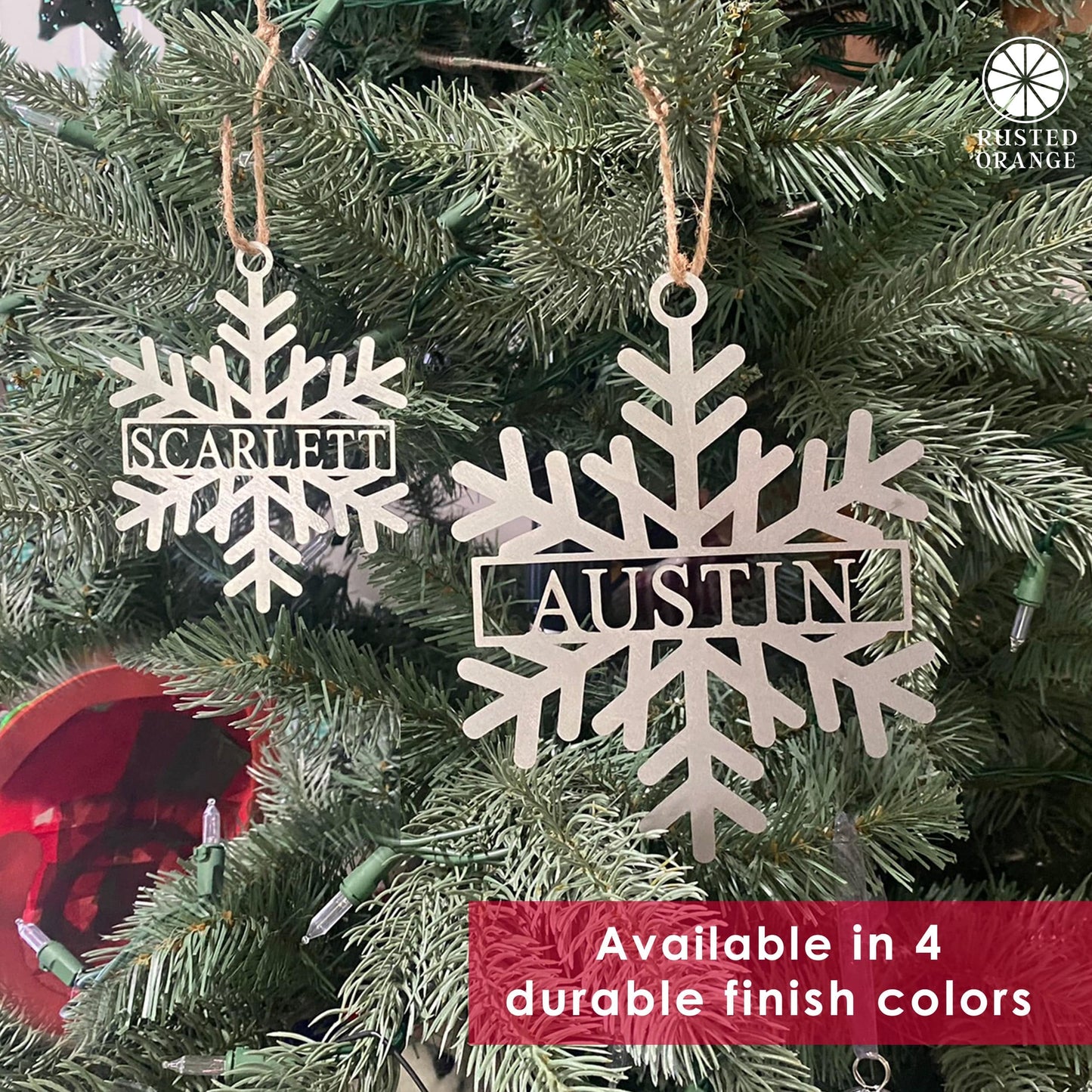 Into the Woods Ornaments: Deer Ornaments, Tree Ornaments, Snowflake Ornaments - Single