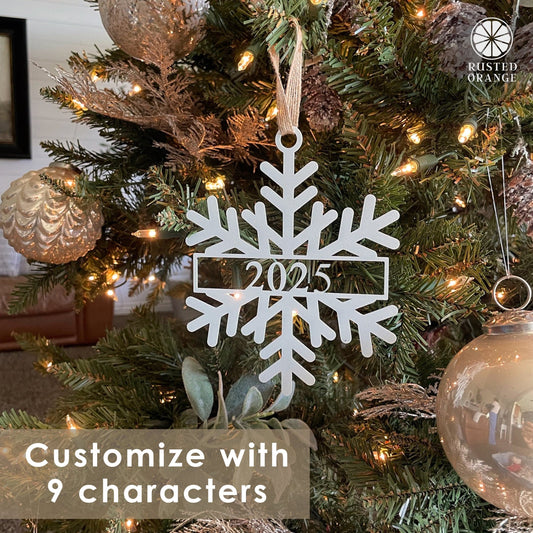Into the Woods Ornaments: Deer Ornaments, Tree Ornaments, Snowflake Ornaments - Single