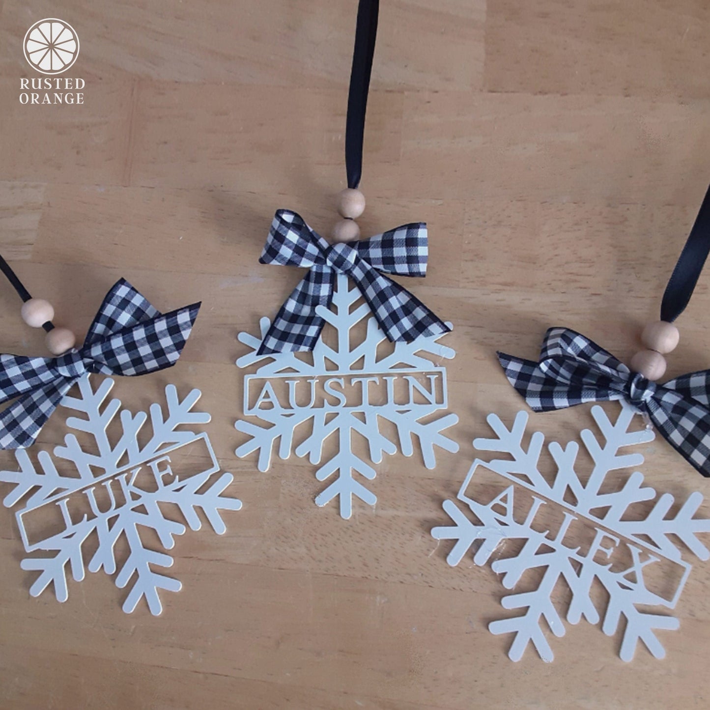 Into the Woods Ornaments: Deer Ornaments, Tree Ornaments, Snowflake Ornaments - Single