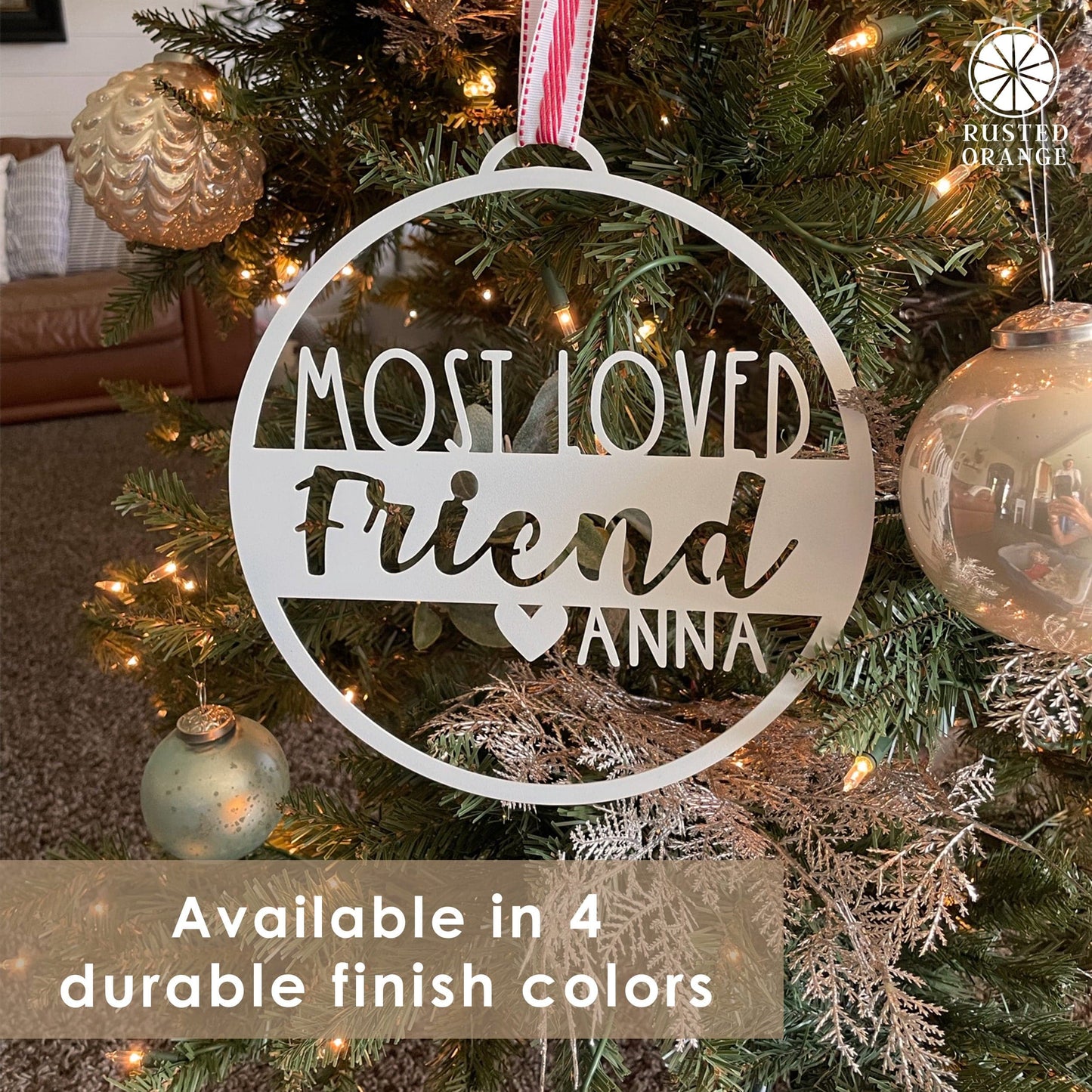 Personalized VIP Thank You Gift Ornament for 1 - Appreciation Gifts For Friends and Loved Ones