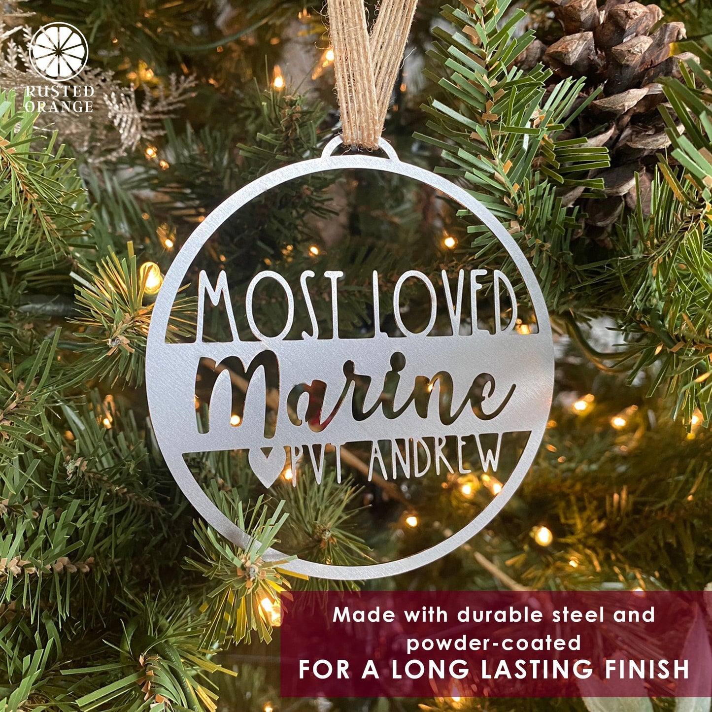 Personalized VIP Thank You Gift Ornament for 1 - Appreciation Gifts For Friends and Loved Ones