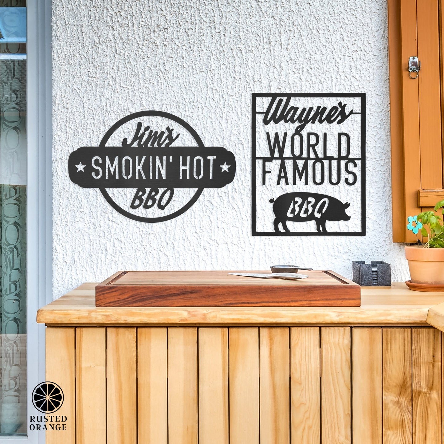 World Famous and Smokin Hot BBQ Collection - BBQ Grill House Decor