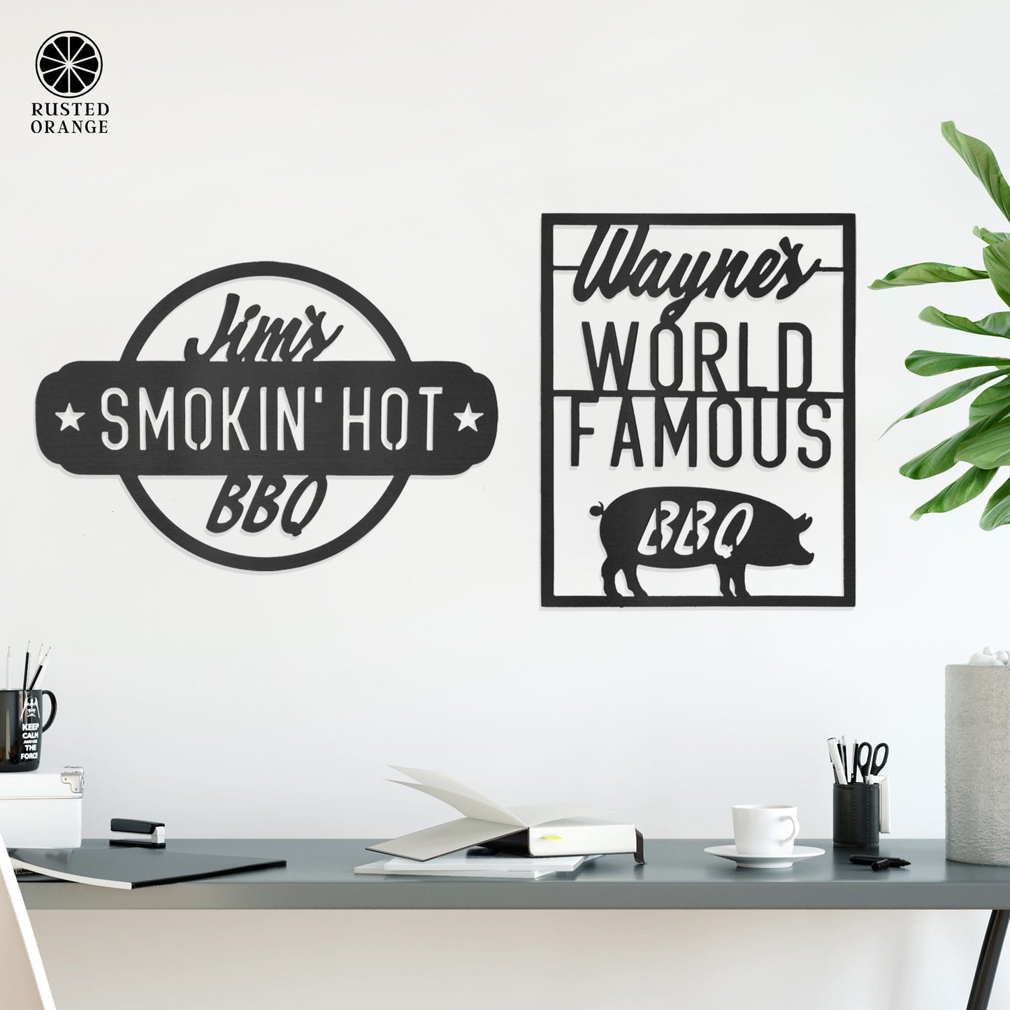 World Famous and Smokin Hot BBQ Collection - BBQ Grill House Decor