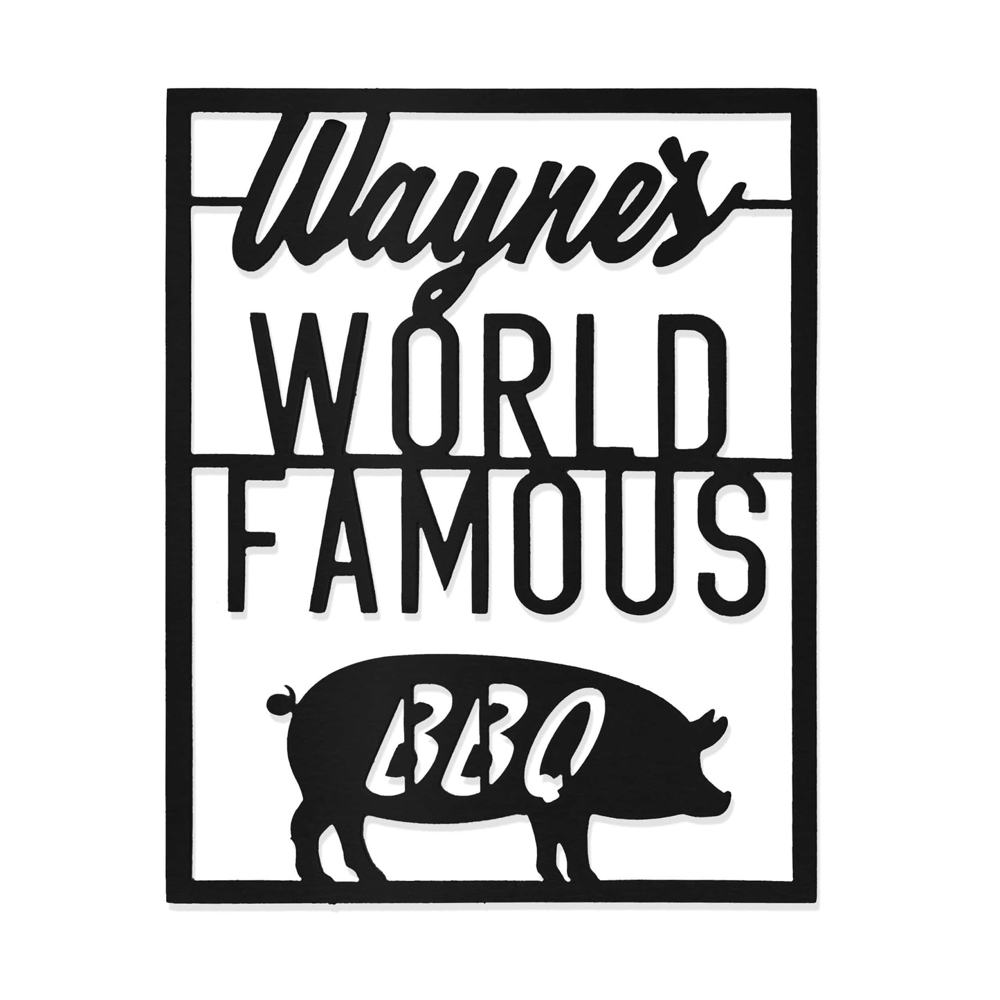 World Famous and Smokin Hot BBQ Collection - BBQ Grill House Decor