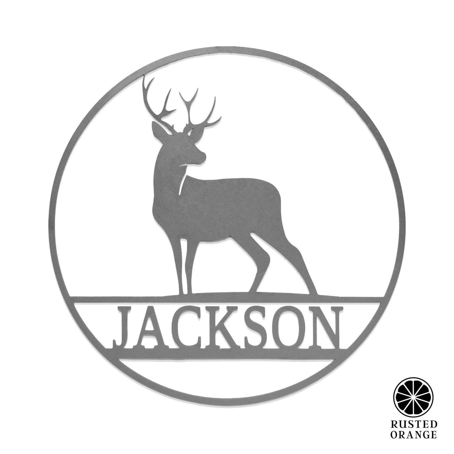 Wildlife Signs - Personalized Hunting Decor for Cabin, Gifts for Men - Custom Cowboy Western Wall Decor With Name