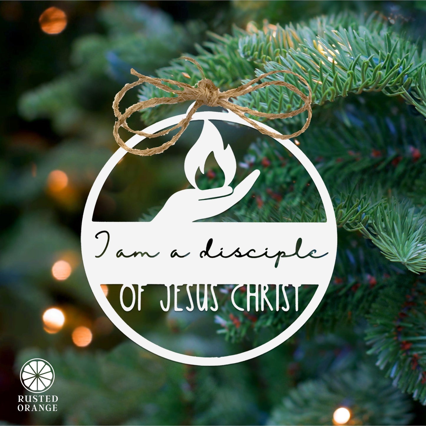 I Am a Disciple of Jesus Christ - Ornament, Tabletop Sign, and Wall Decor