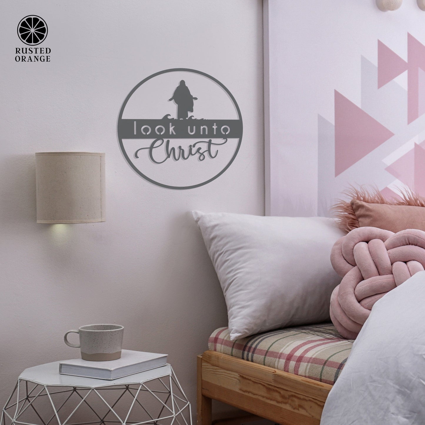 Look Unto Christ - Ornament, Tabletop Sign, and Wall Decor