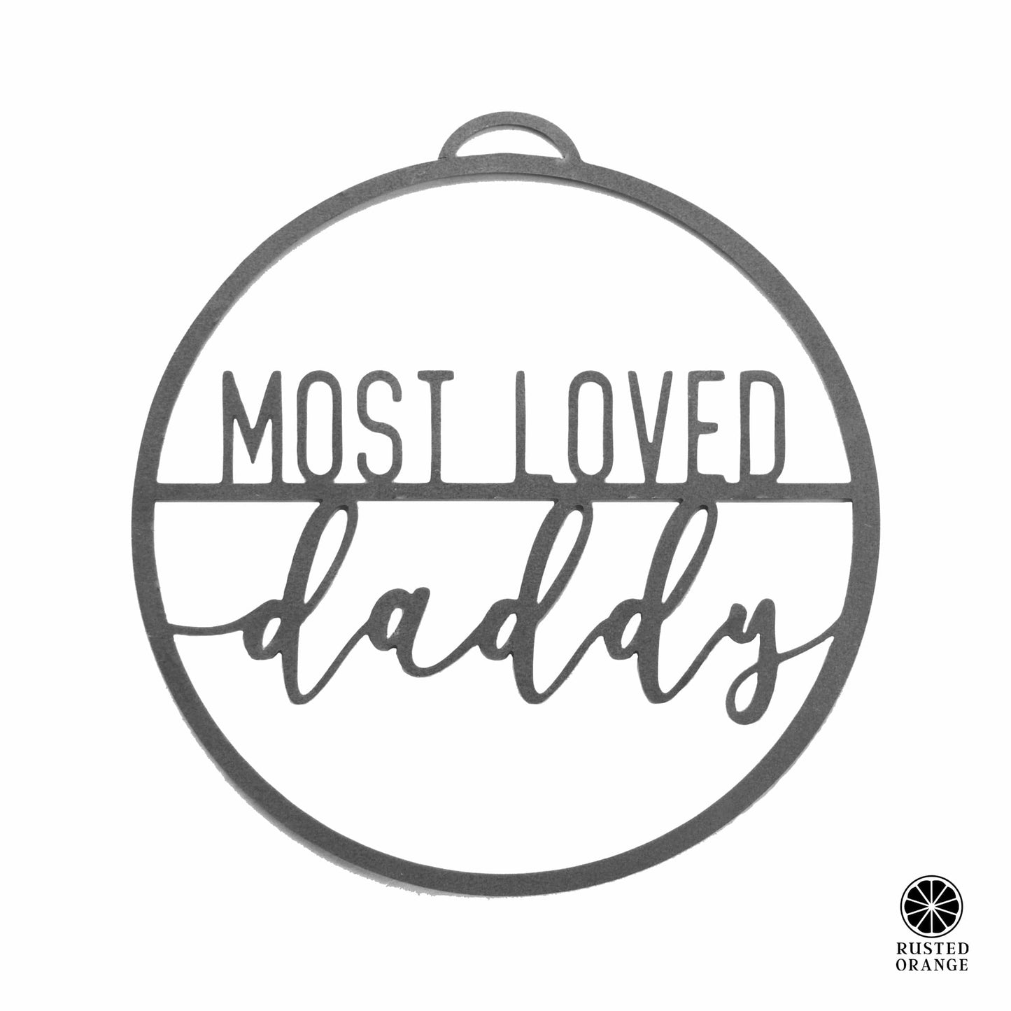 Most Loved - Best Parent Gift Tag or Table Top Plaque