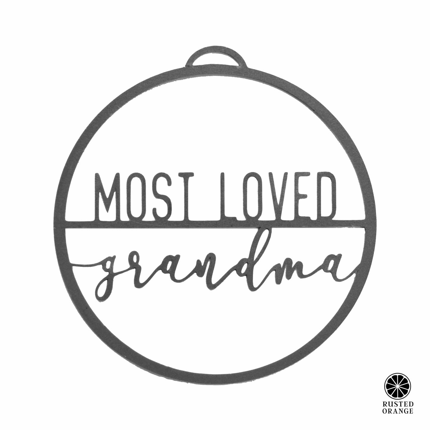 Most Loved - Best Parent Gift Tag or Table Top Plaque