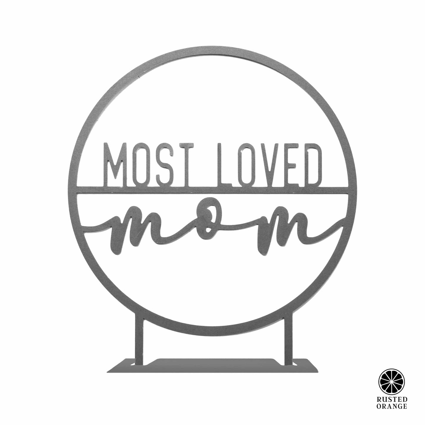 Most Loved - Best Parent Gift Tag or Table Top Plaque
