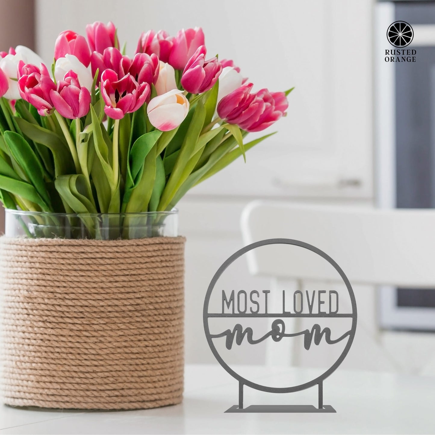 Most Loved - Best Parent Gift Tag or Table Top Plaque