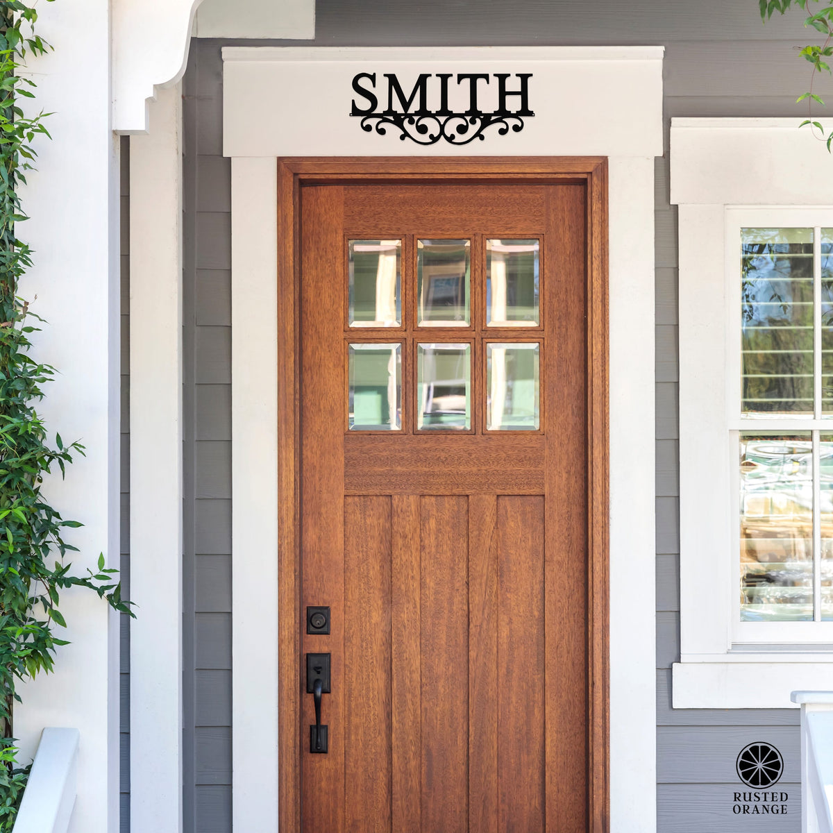 Pemberley Scroll Sign - 2 Sizes - Family Sign Housewarming Gifts for New House