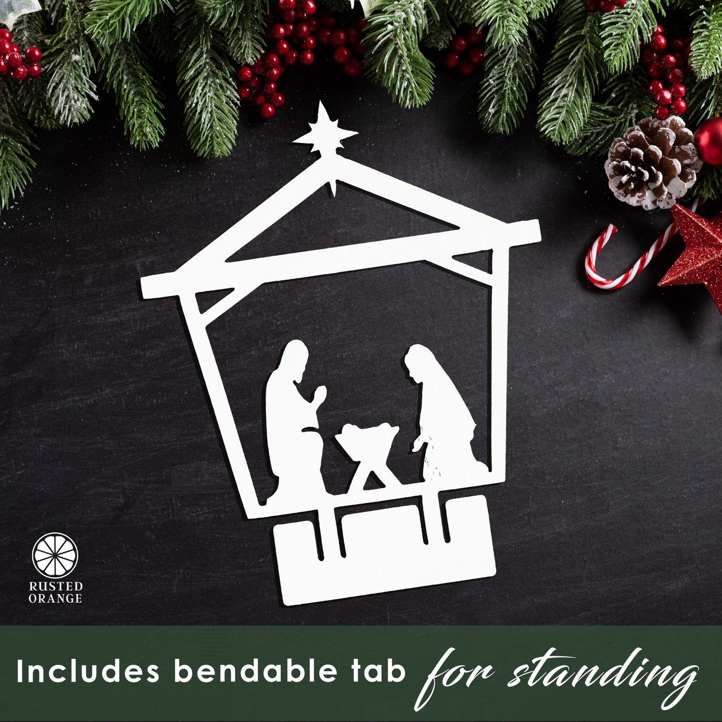 Family Christmas Nativity Set- Scripture Devotional Study Kit