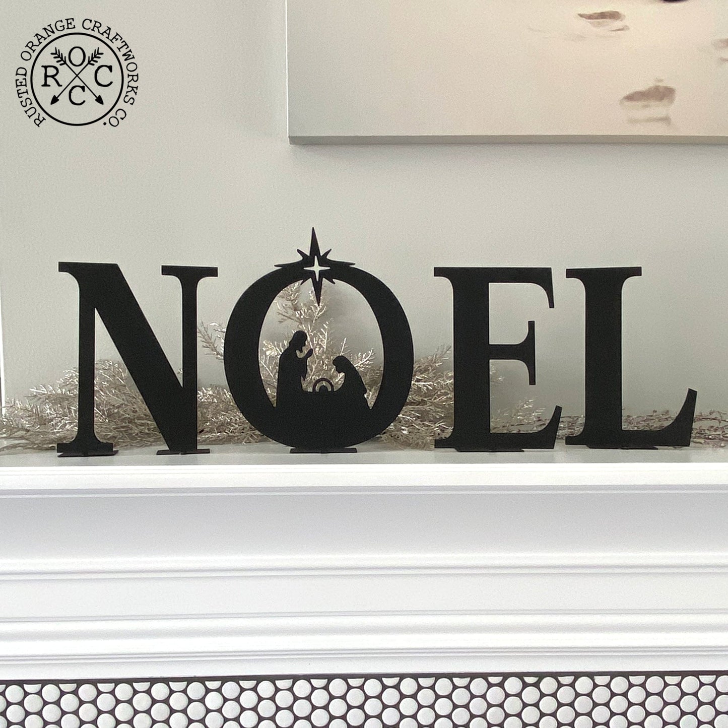 NOEL Nativity Set (4 Pcs) - Nativity Birth of Jesus Christmas Decorations
