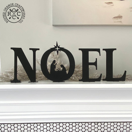 NOEL Nativity Set (4 Pcs) - Nativity Birth of Jesus Christmas Decorations