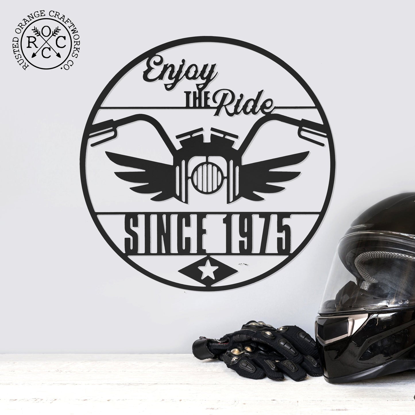 Motorcycle Life - 3 Styles Personalized Rustic Garage Sign Wall Decor