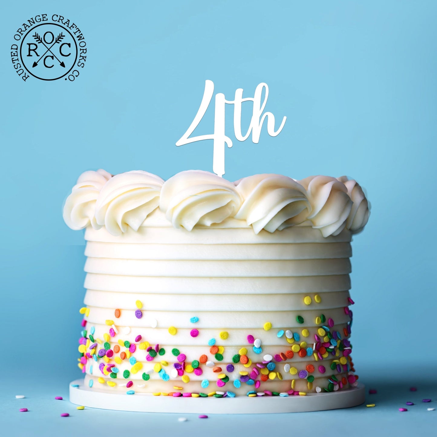 Number Cake Topper for Birthday or Anniversary - Personalized Cake Topper for Birthdays and Anniversaries - Happy Birthday Cake Toppers Happy Birthday Sign for Cake…