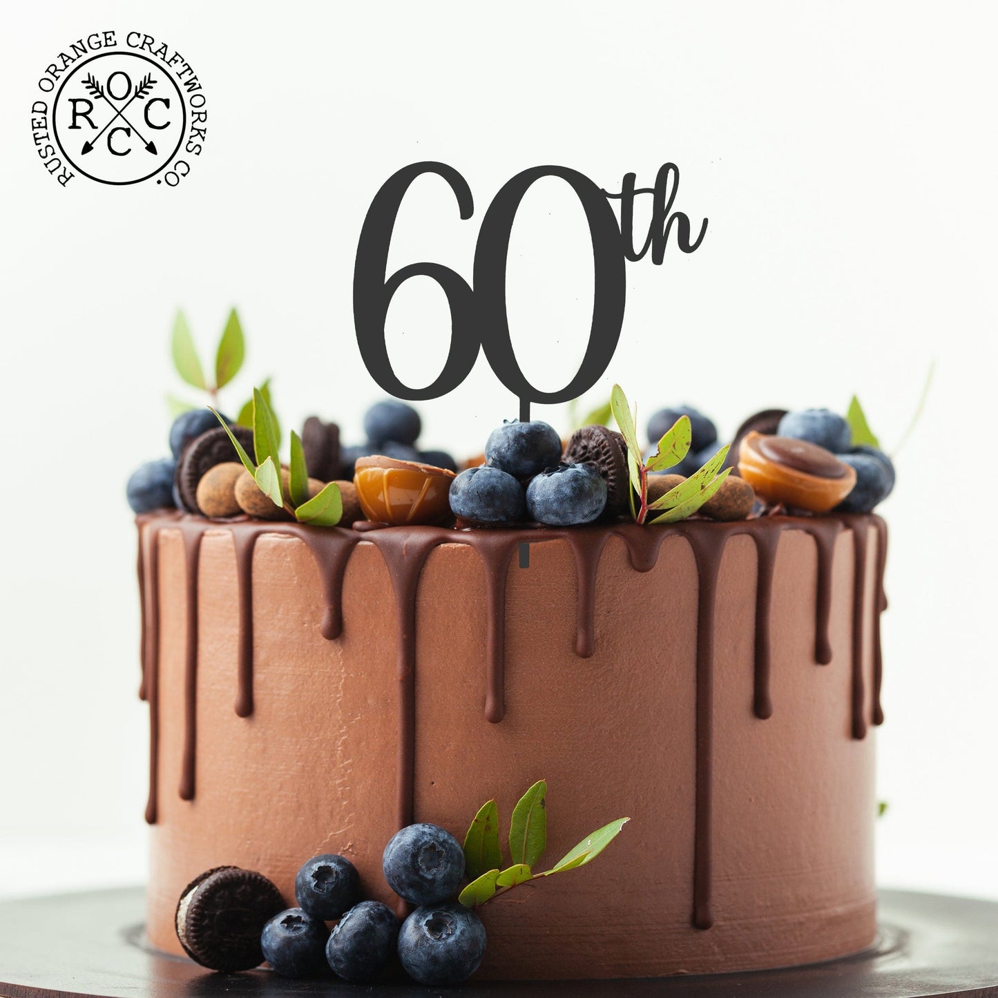 Number Cake Topper for Birthday or Anniversary - Personalized Cake Topper for Birthdays and Anniversaries - Happy Birthday Cake Toppers Happy Birthday Sign for Cake…