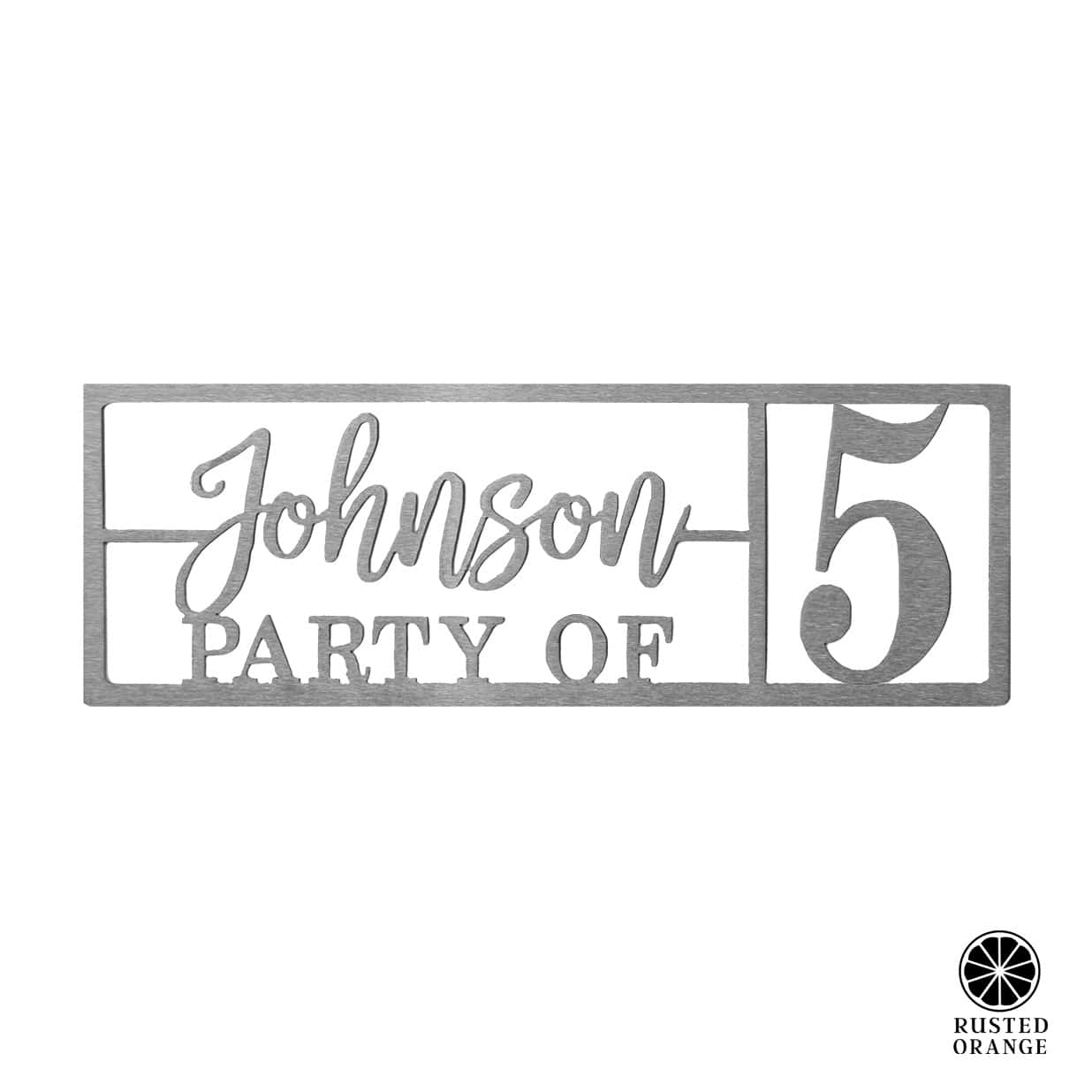 Here for the Party - Wall Decor Personalized Name Sign for Home