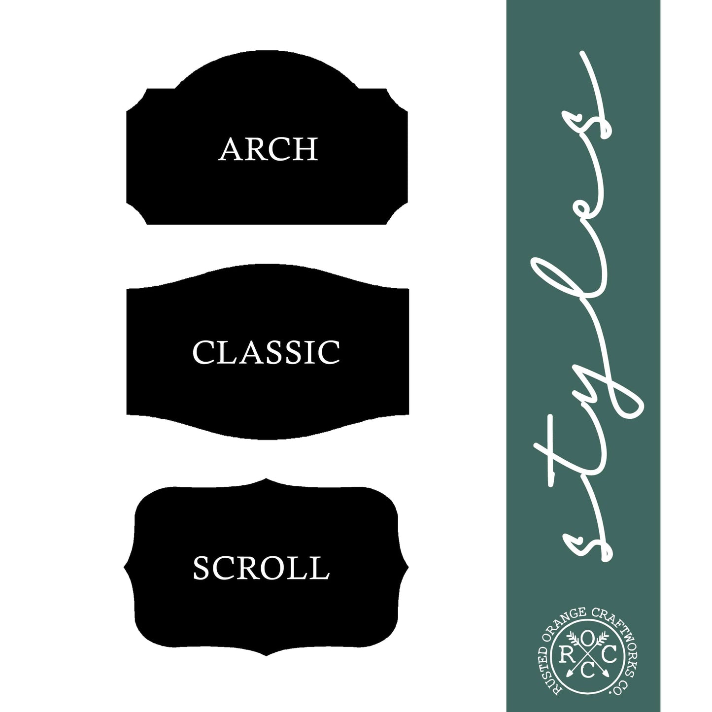 Pet Grave Marker - Flat Lay - Personalized Pet Memorial Plaques