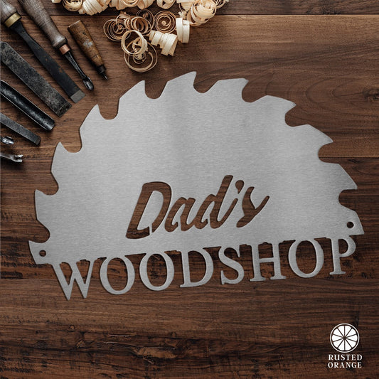 Just For Him Personalized Signs - BBQ, Garage, and Workshop Metal Wall Art