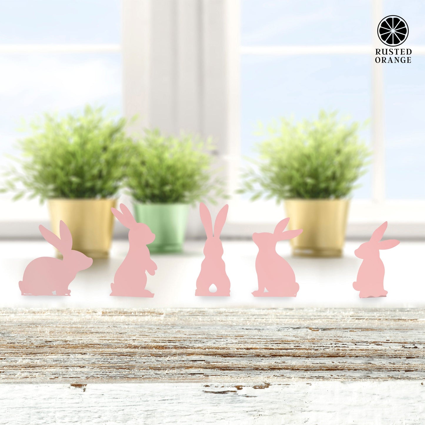 Bunny Poses Mini Silhouette Set - Adorable Stand-Up Bunny Set – Perfect for Easter & Spring!