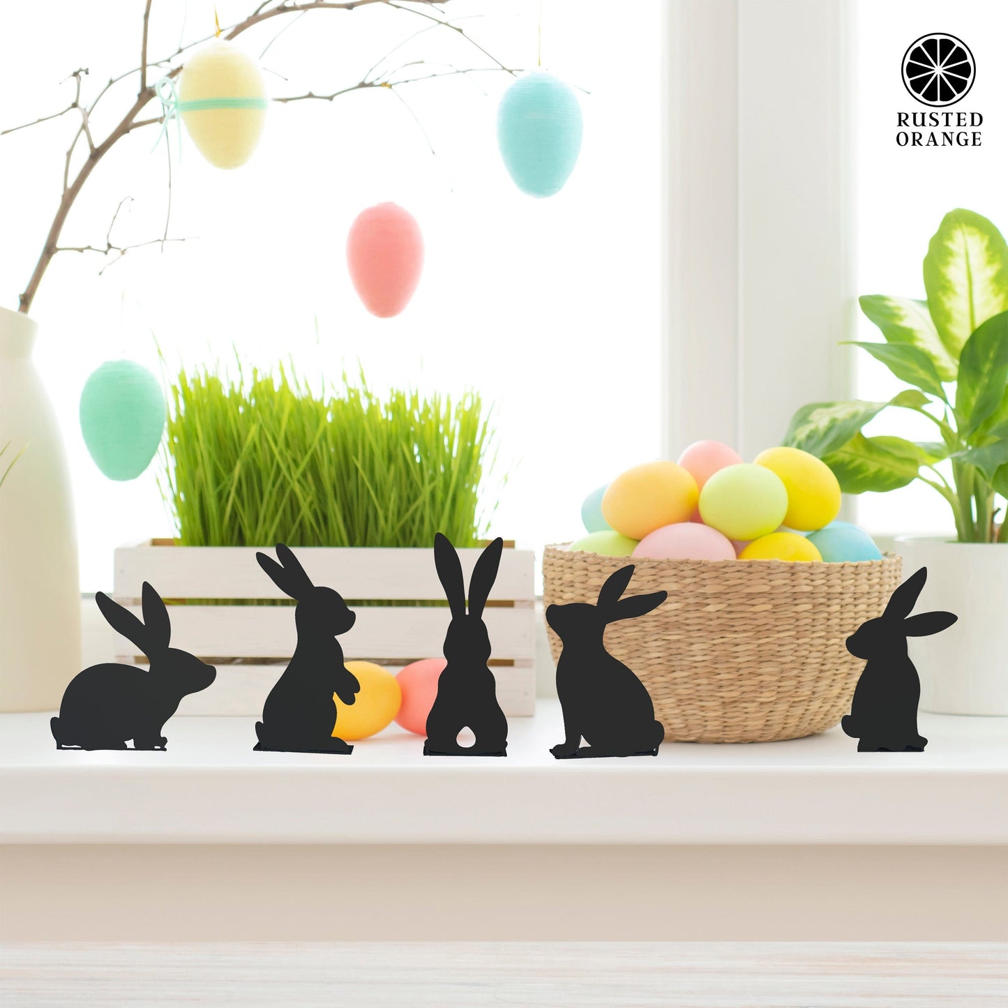 Bunny Poses Mini Silhouette Set - Adorable Stand-Up Bunny Set – Perfect for Easter & Spring!