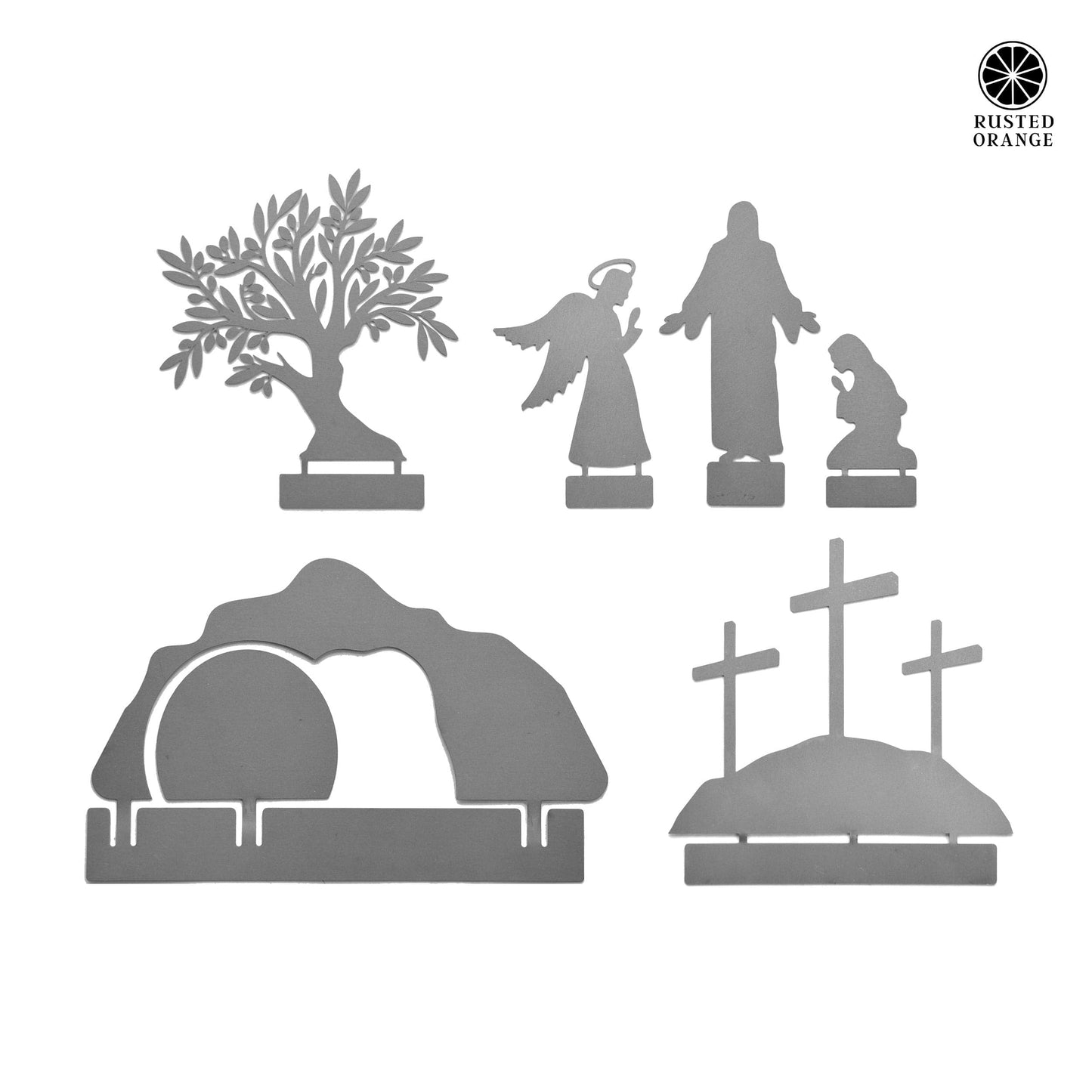 Holy Week Easter Advent - A Simple Family Tradition - Christian Easter Resurrection Scene Set