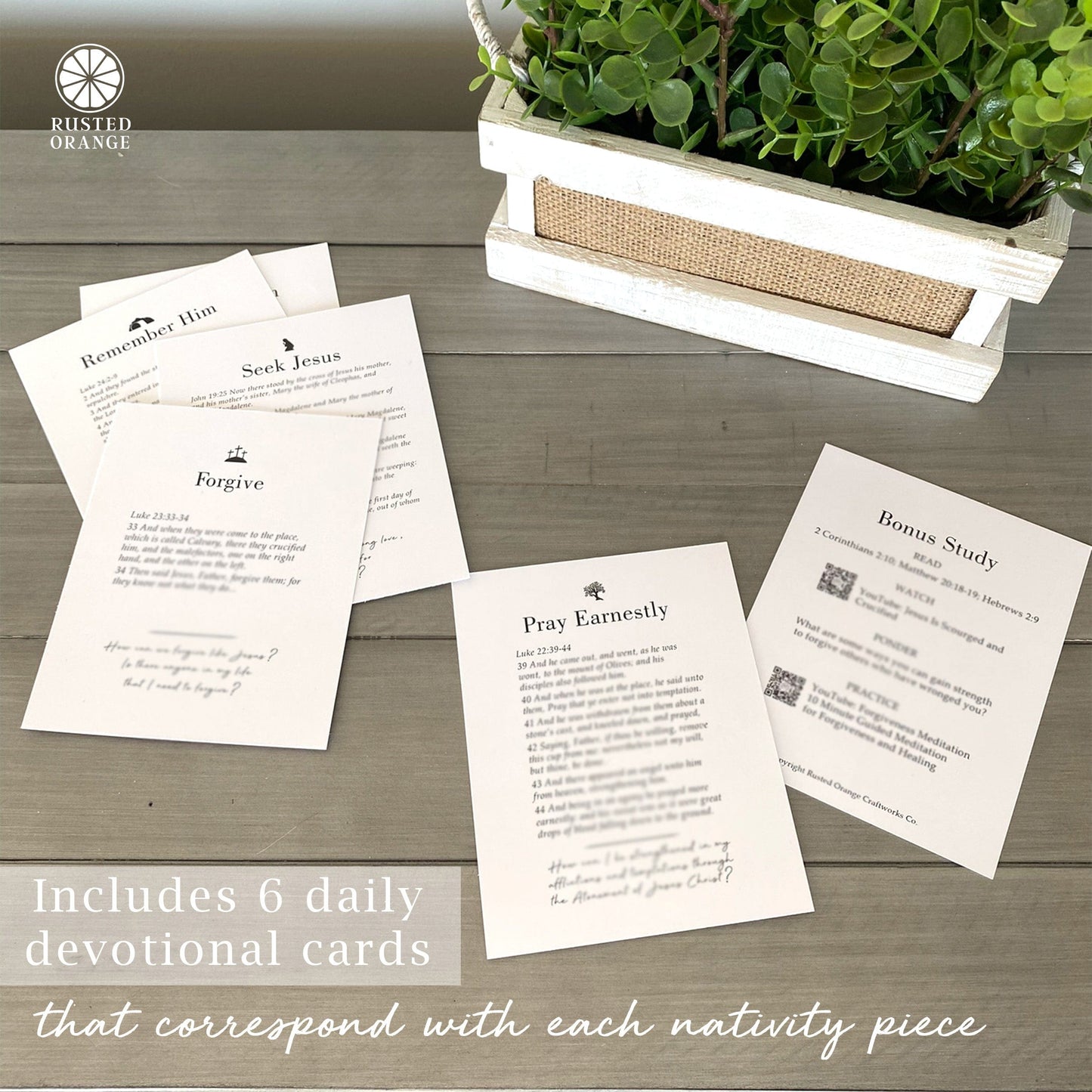 Holy Week Easter Advent - A Simple Family Tradition - Christian Easter Resurrection Scene Set