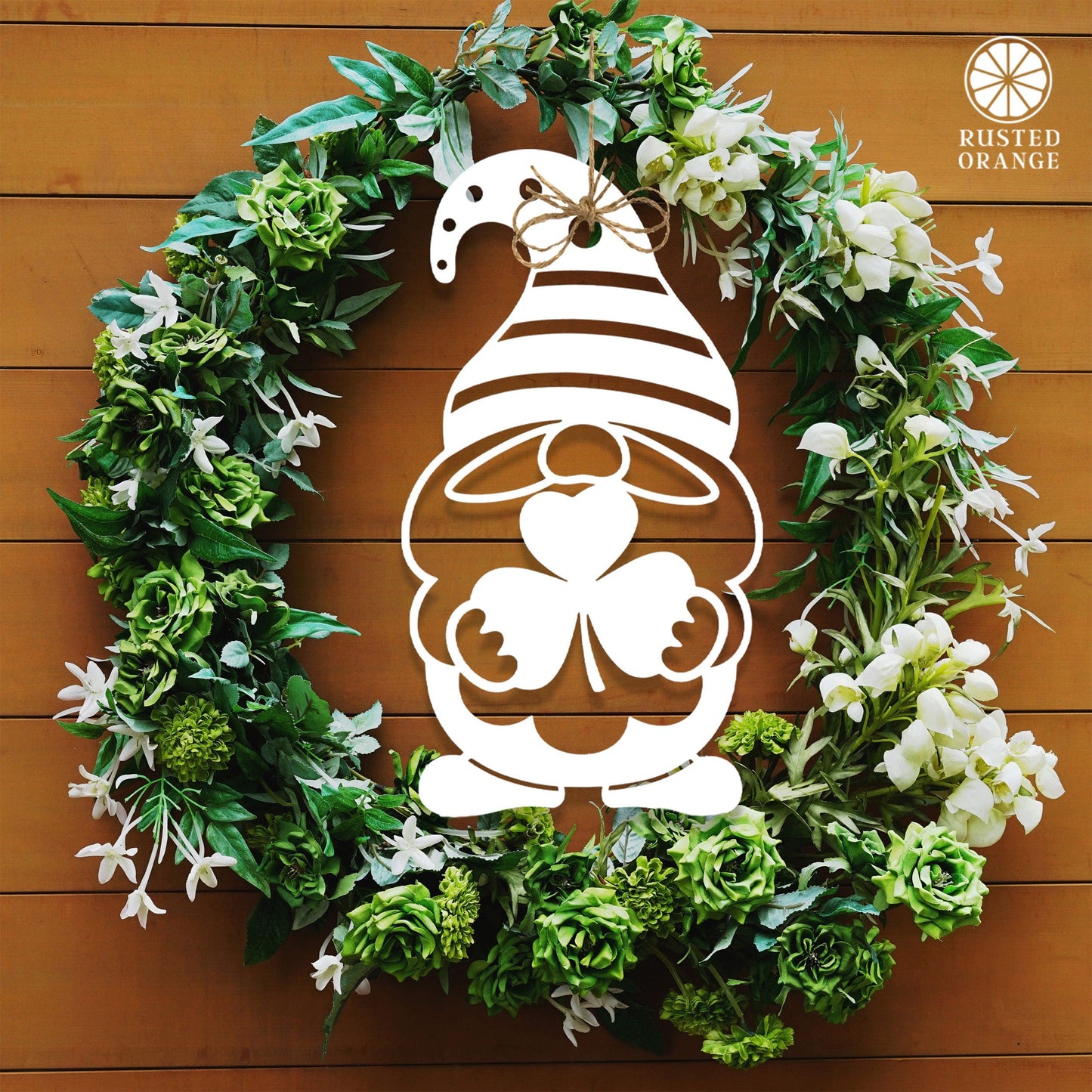 Lucky Gnome Silhouette Trio - Tabletop, Hanging, Yard Stake