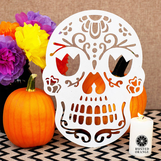 Sugar Skulls - 5 styles - Sugar Skull Decorations for Day of the Dead