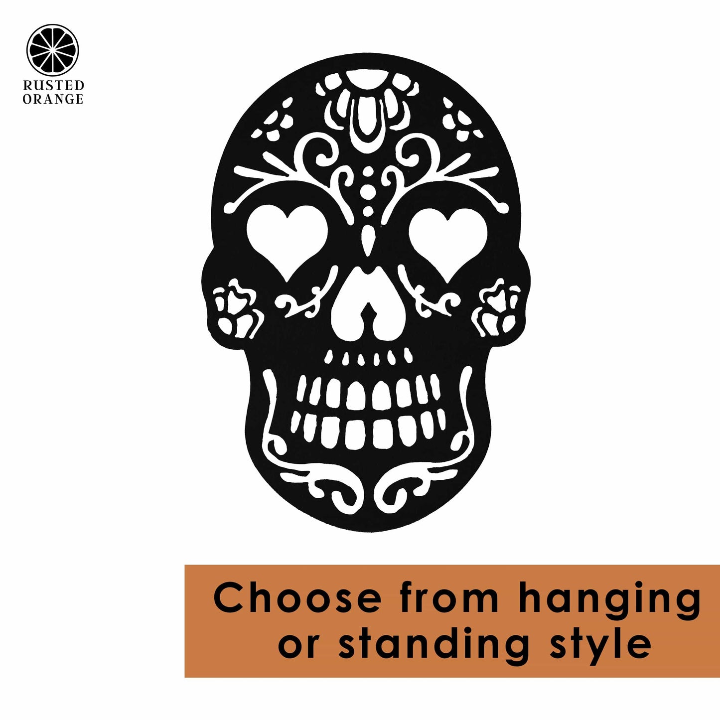 Sugar Skulls - 5 styles - Sugar Skull Decorations for Day of the Dead