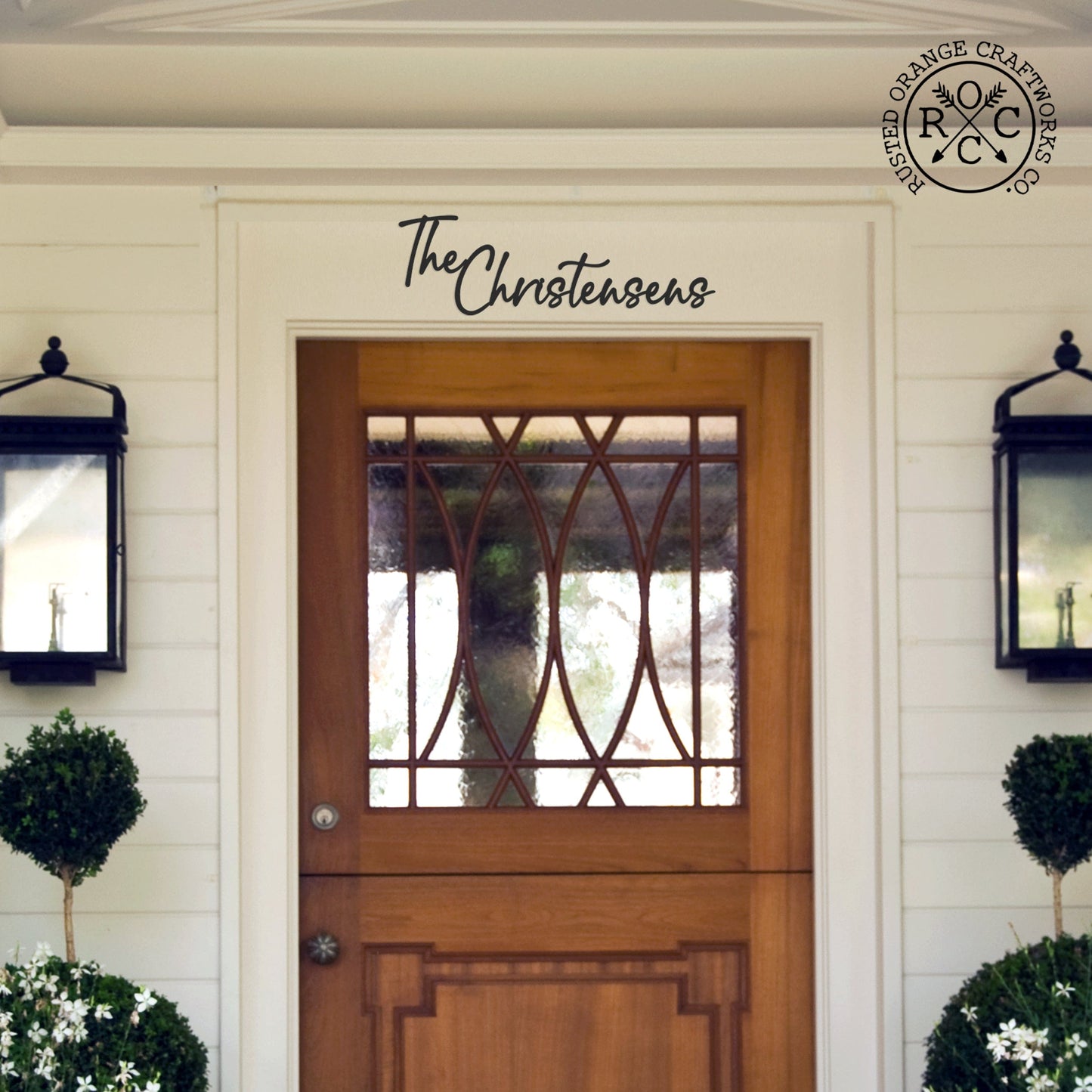 Signature Family Name Signs for Outdoors
