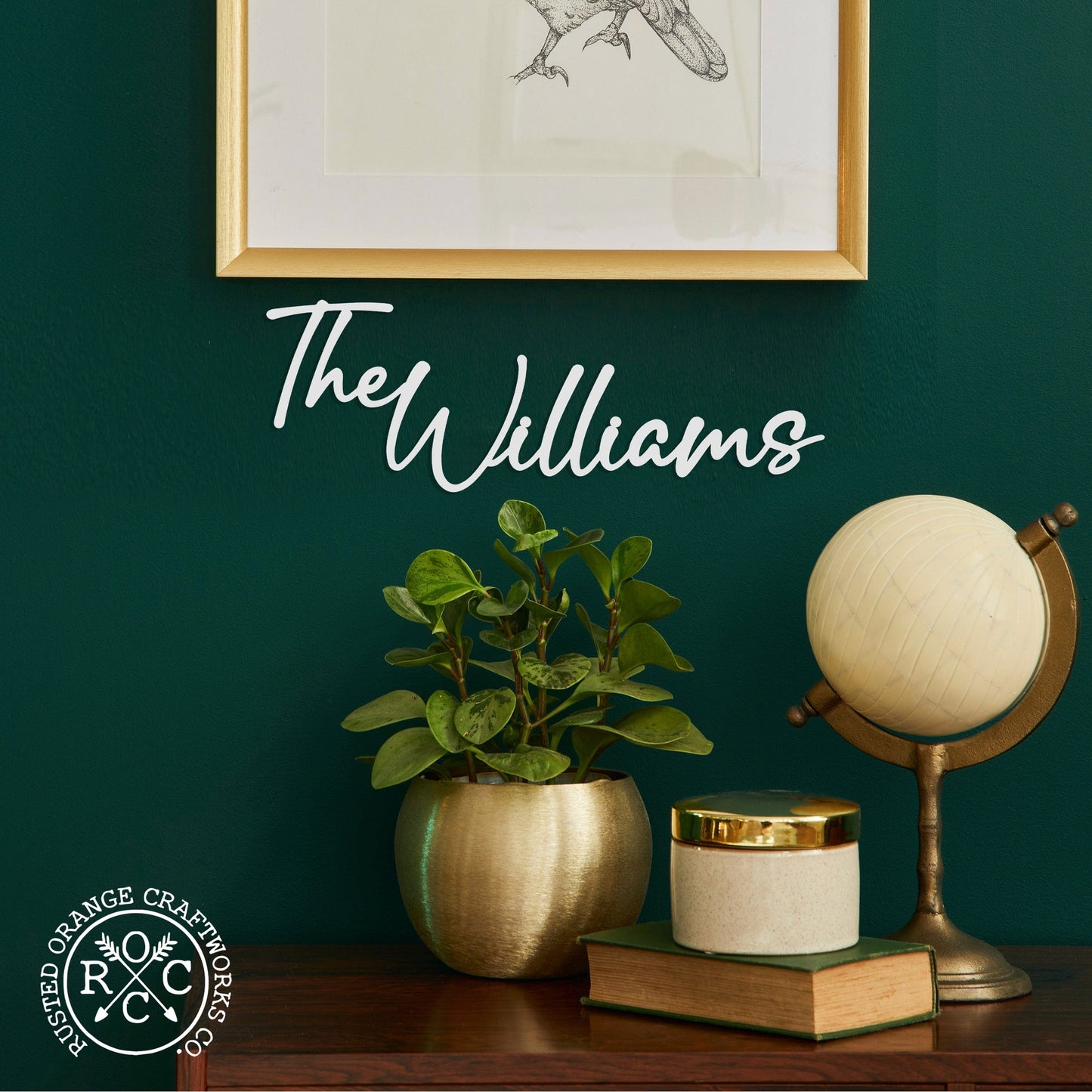 Signature Family Name Signs for Outdoors