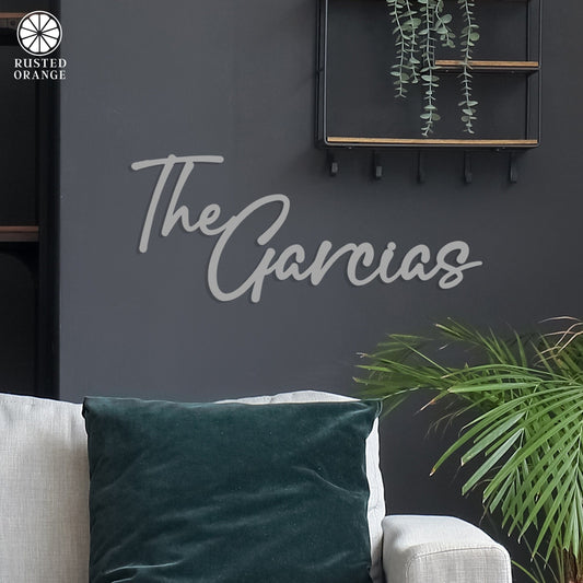 Signature Family Name Signs for Outdoors