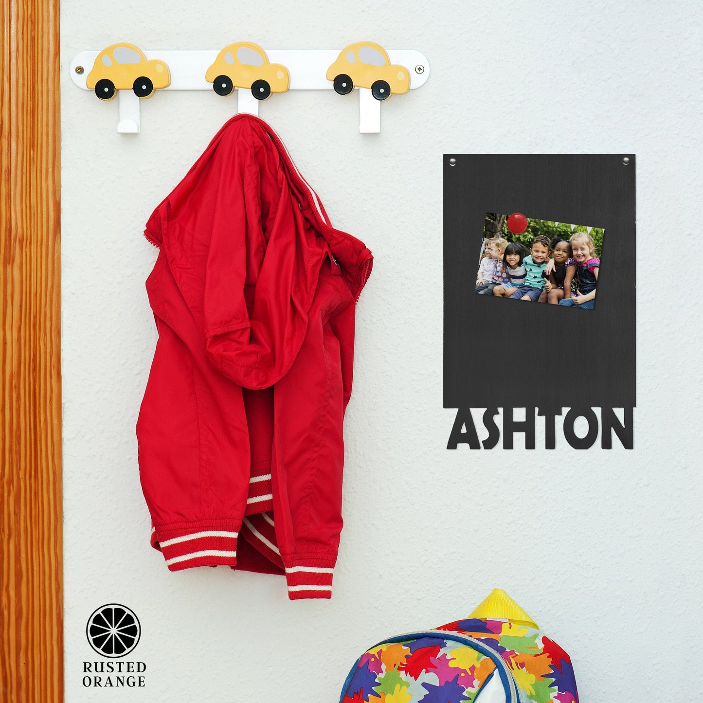 Magnet Board With Name - 2 sizes - Personalized Magnetic Board for Wall Decor