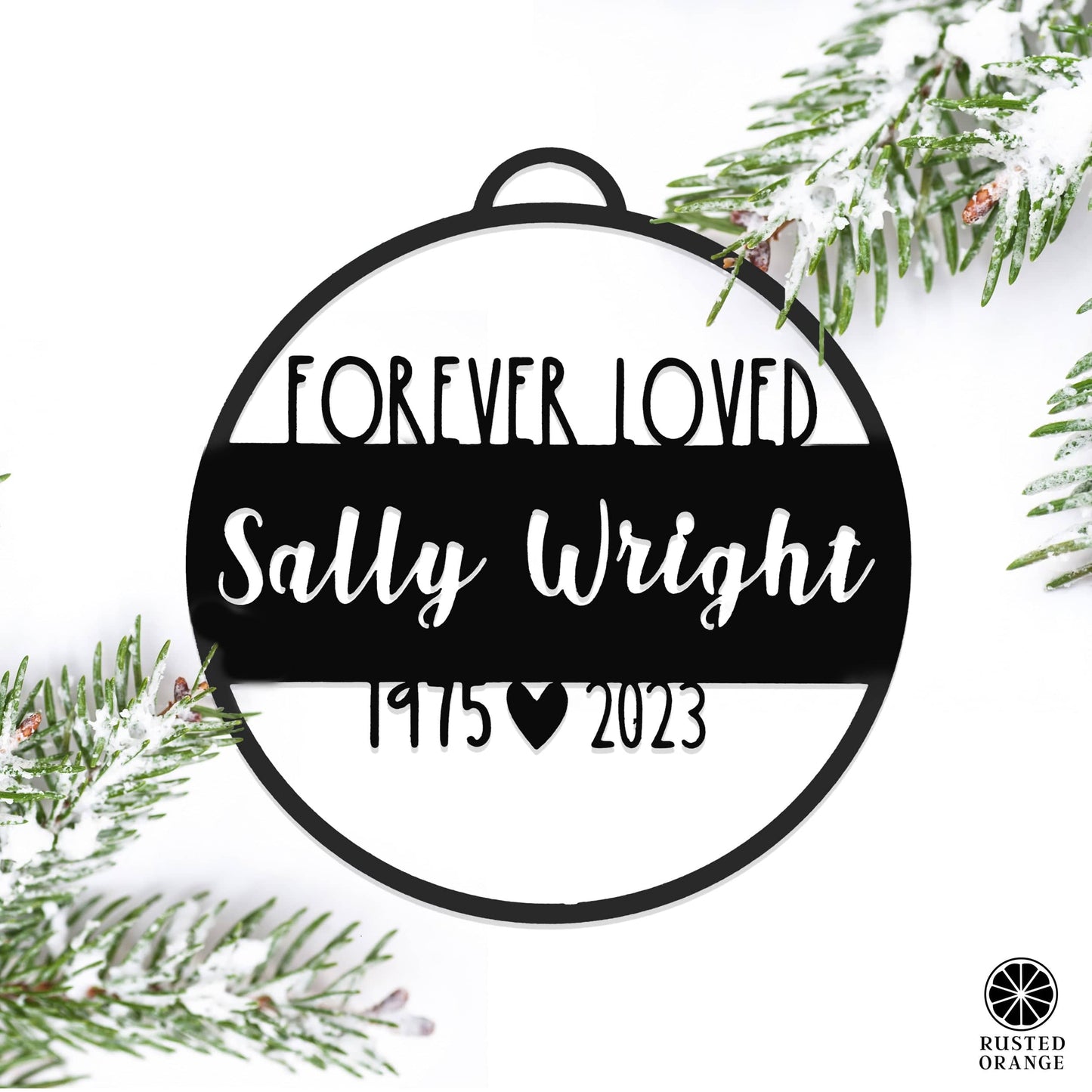 Personalized Memorial Ornament - In Memory Ornaments Personalized