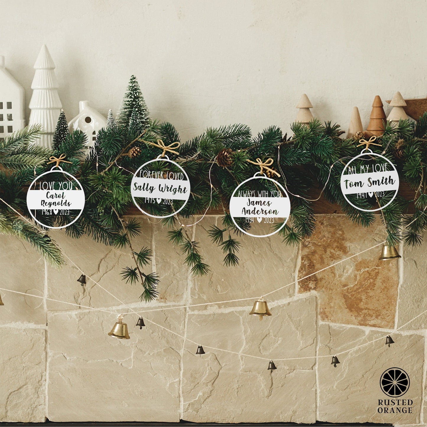 Personalized Memorial Ornament - In Memory Ornaments Personalized