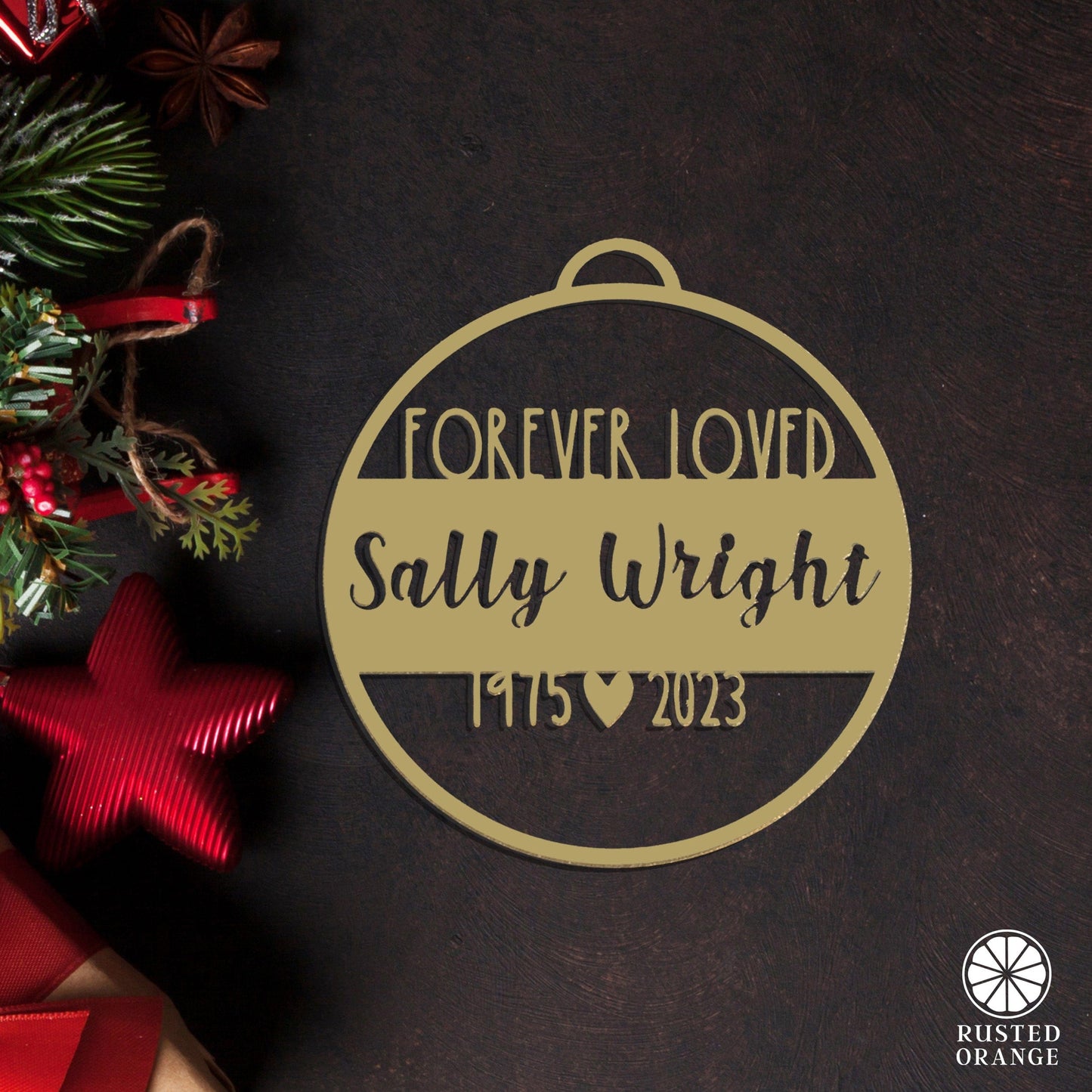 Personalized Memorial Ornament - In Memory Ornaments Personalized