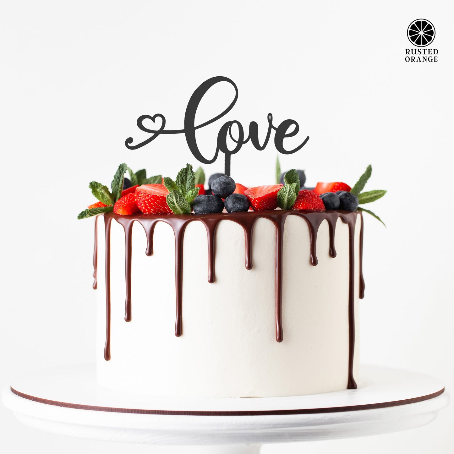 All Occasion Cake Topper - Personalized Cake Topper for Birthdays, Anniversaries, and Weddings