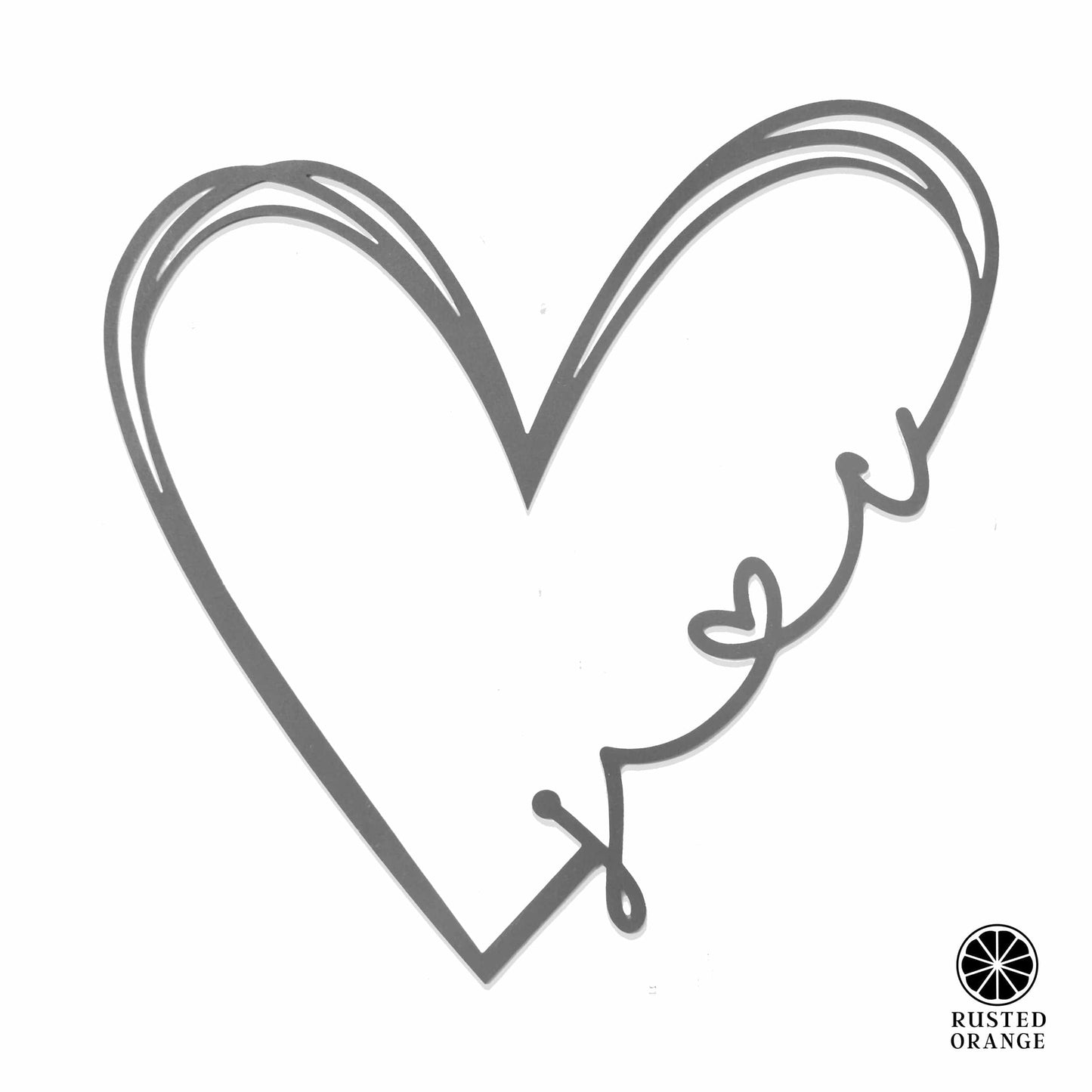 Love is All Around Personalized Initial Signs - 3 Sizes - Valentines day gifts for her bedroom decor