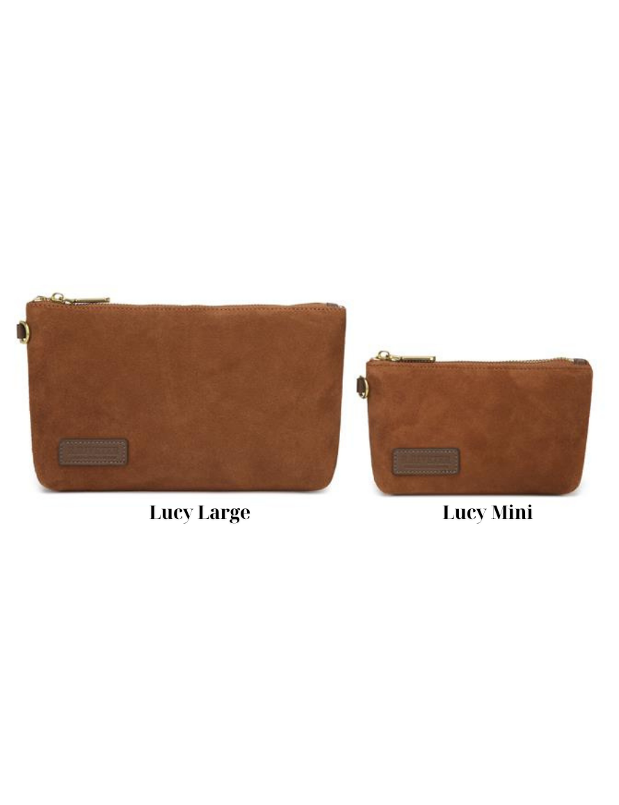 Lucy Mini Zipper Pouch | Fatigue Washed Canvas