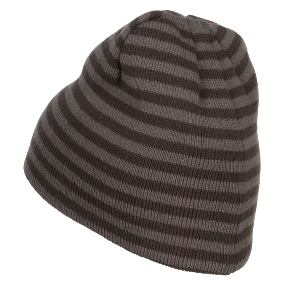 Reversible Striped Beanie