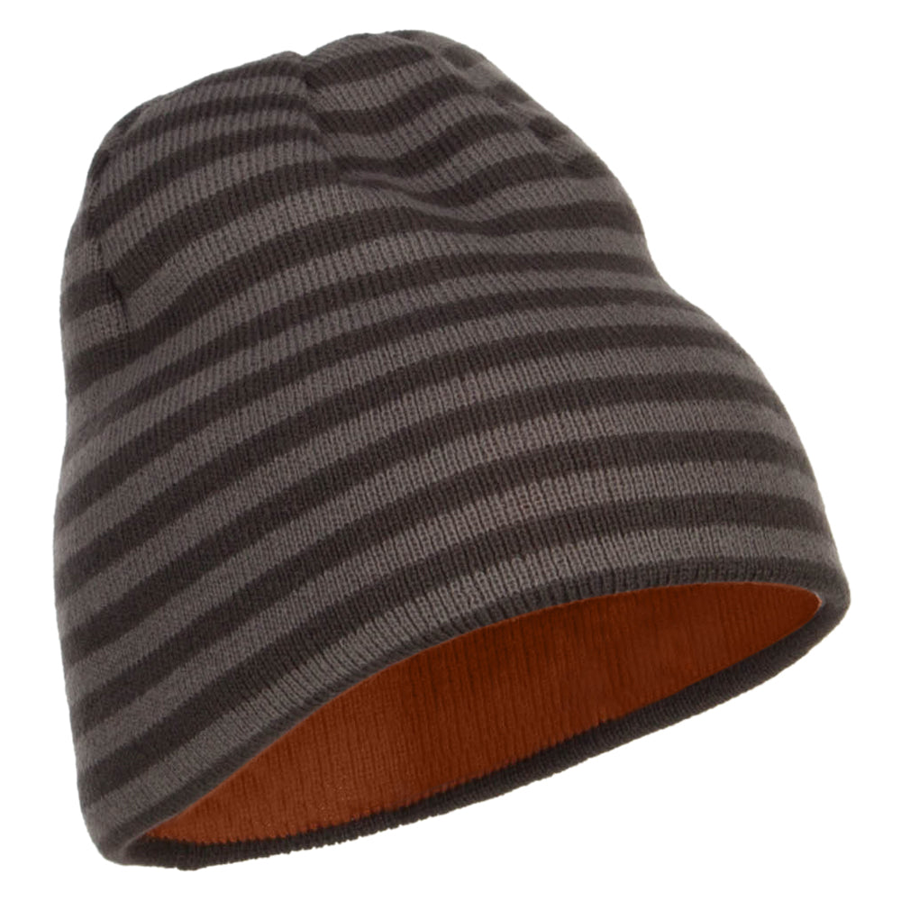 Reversible Striped Beanie