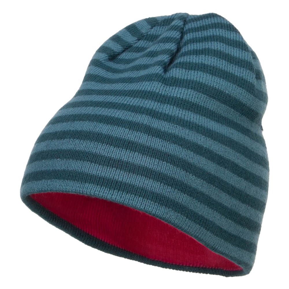 Reversible Striped Beanie