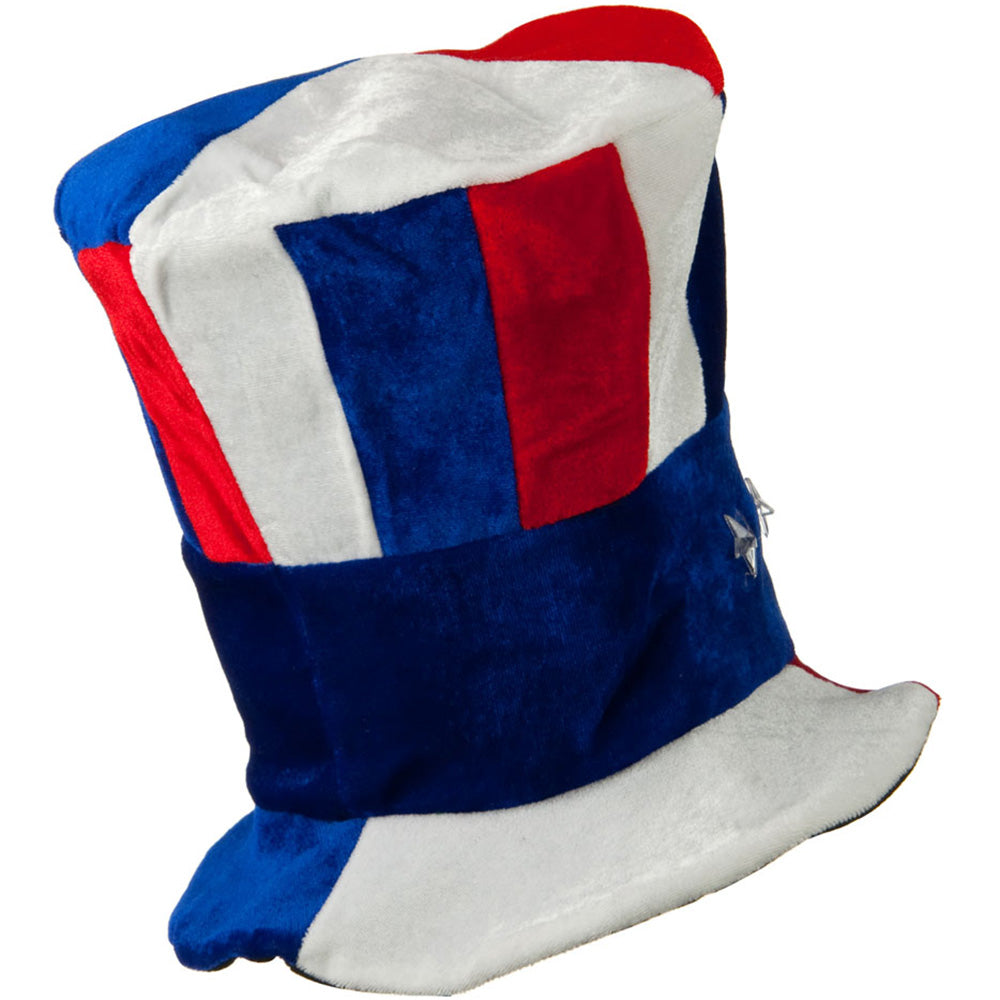 RWB Tall Hat with Red Light