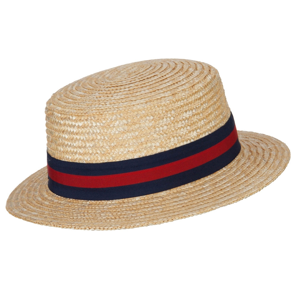 Straw Fine Weave 2 Inch Brim Hat